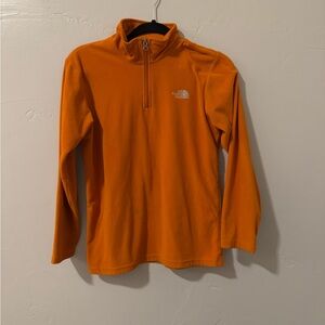 The North Face Orange Fleece Pullover